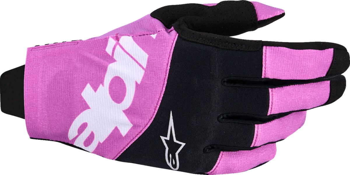 GLOVES MX TSTAR BLK/LT GRY/PURPLE XL