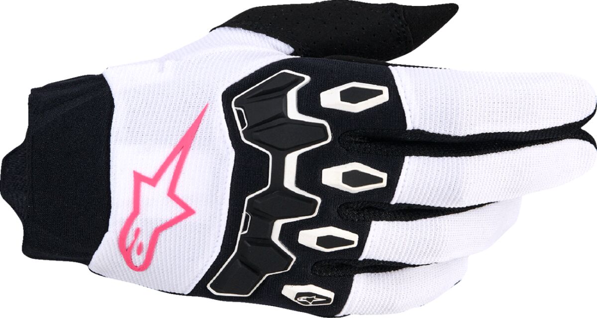 4W F Bore V2 Gloves - White/Fluo Pink/Black - XL