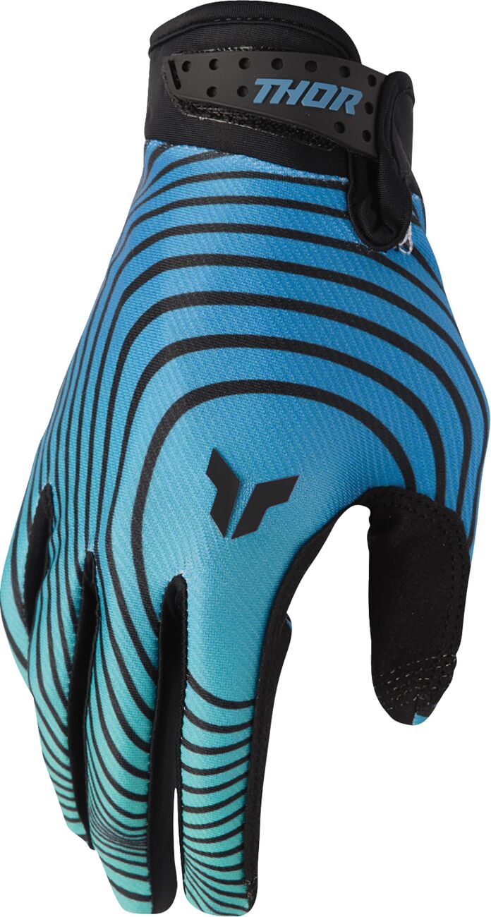 GLOVES LAUNCHMODE IDENTITY TEAL/BLACK XS