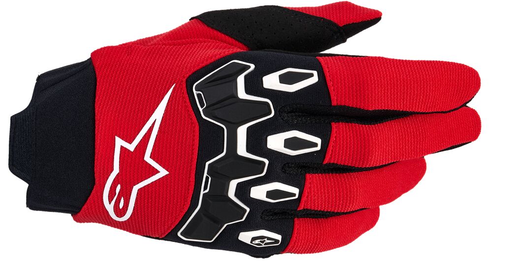 GLOVES FULL BORE V2 RED/BLACK M