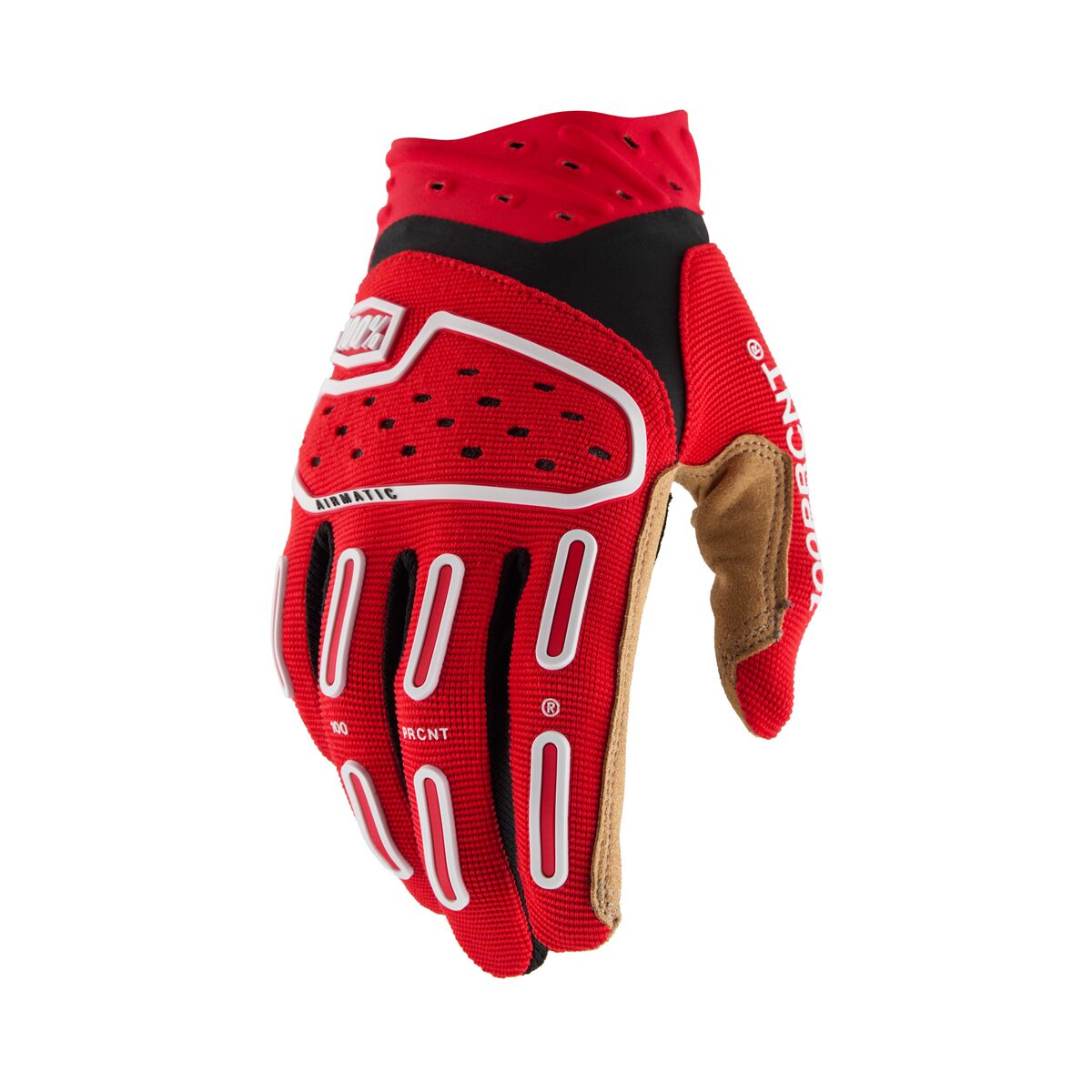 GLOVES AIRMATIC RED/BLACK - L