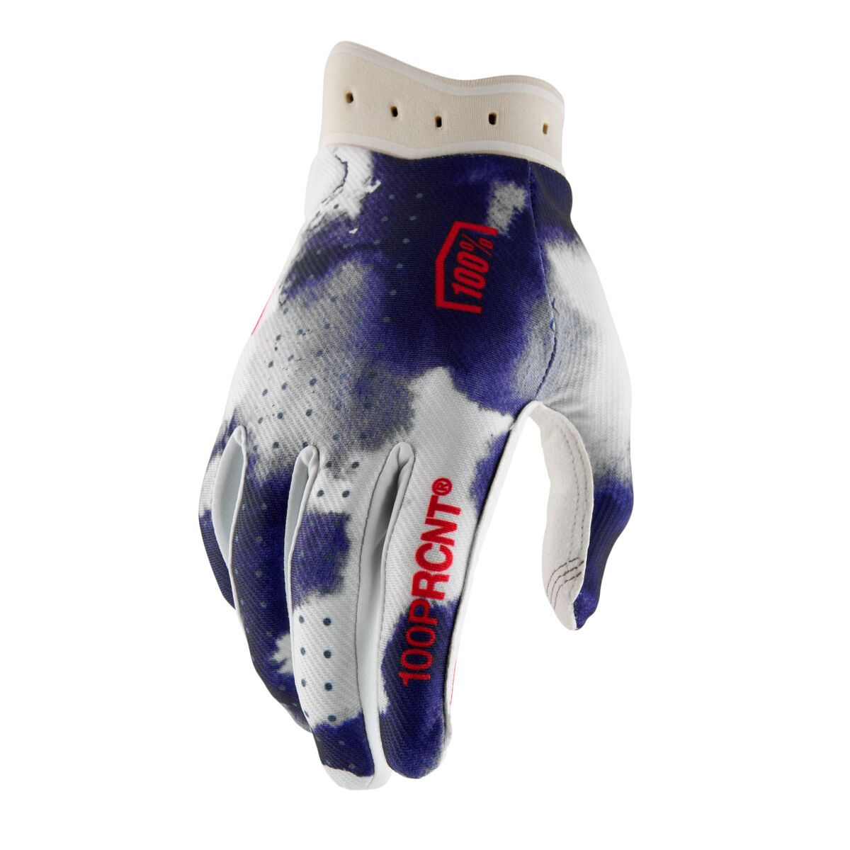 GLOVES ITRACK BLUE/WHITE - XL