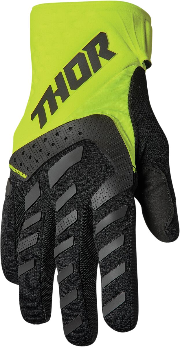 GLOVE SPCTRM YT BK/AC 2XS