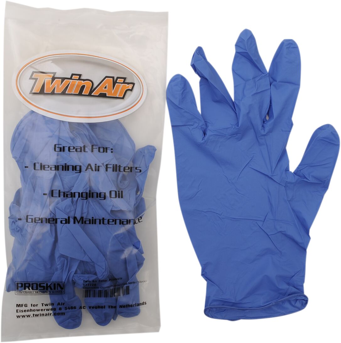 NITRILE RUBBER GLOVES 10-PACK