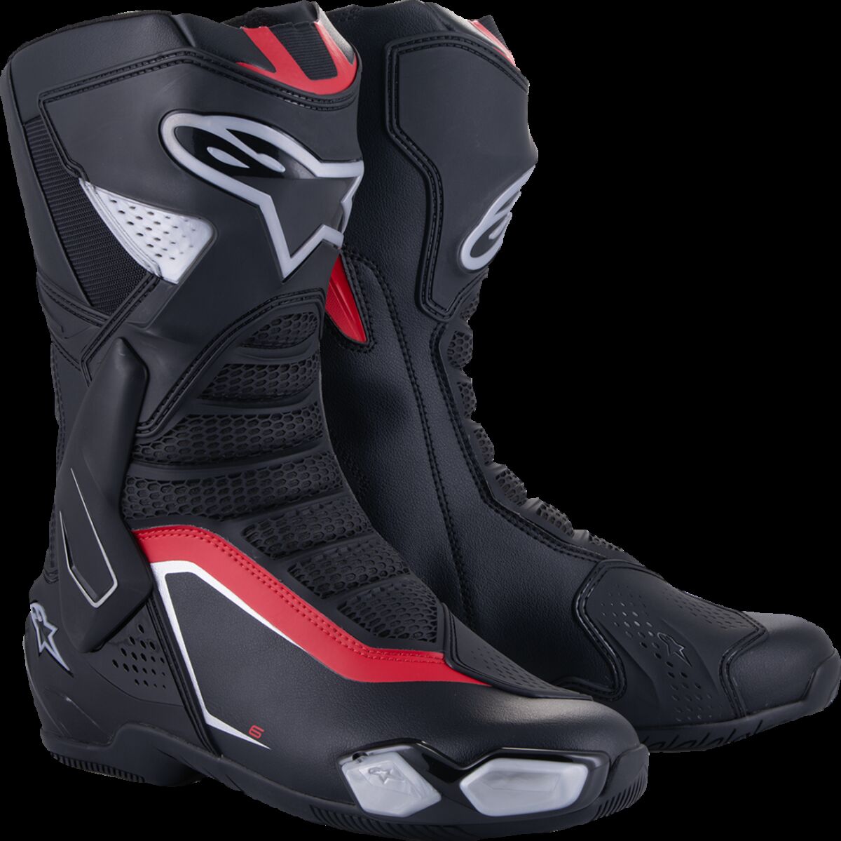 BOOTS SMX-6 V3 BK/SI/RD 45