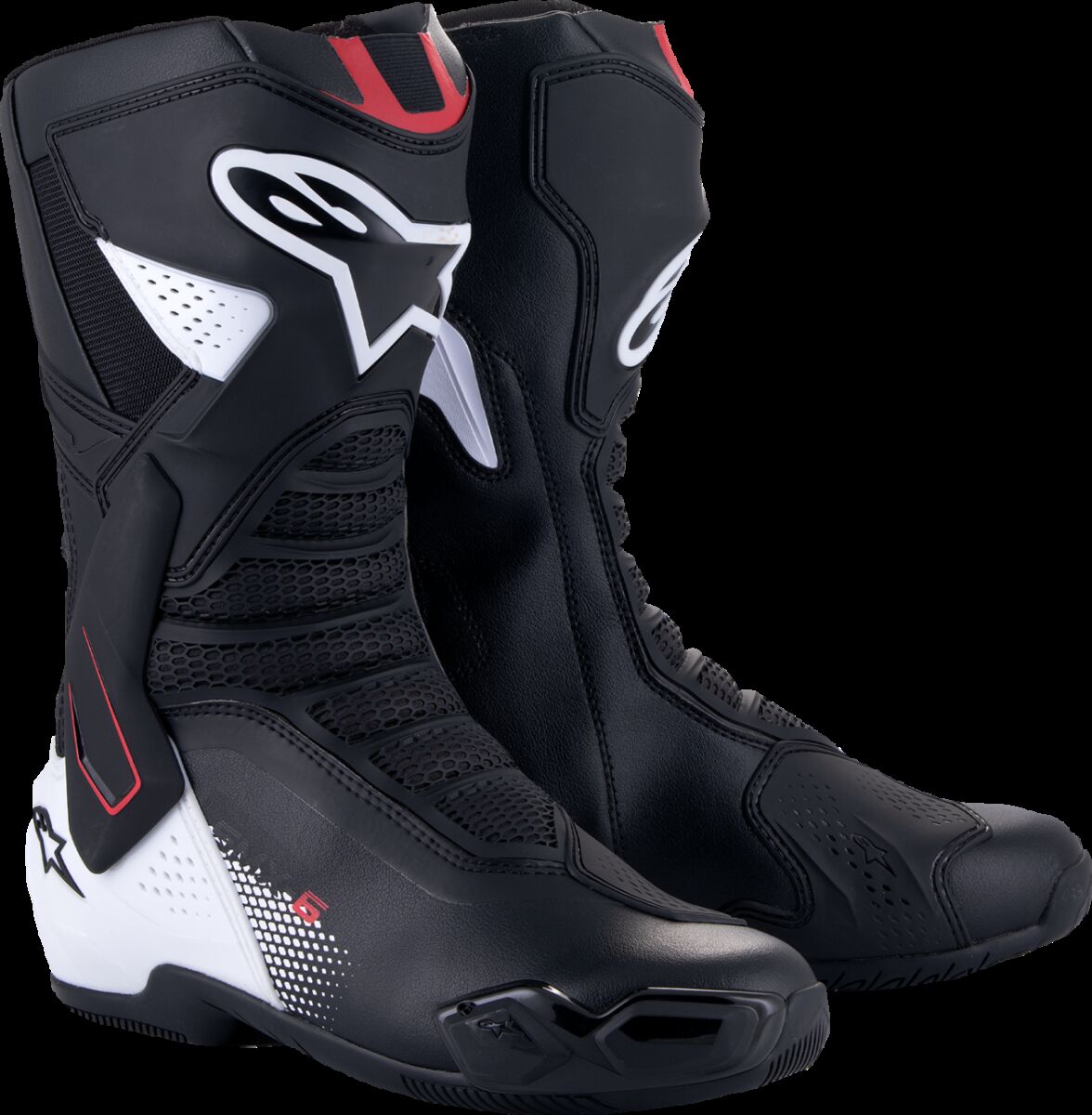 BOOTS SMX-6 V3 BK/WH/RD GRAPHIC 40
