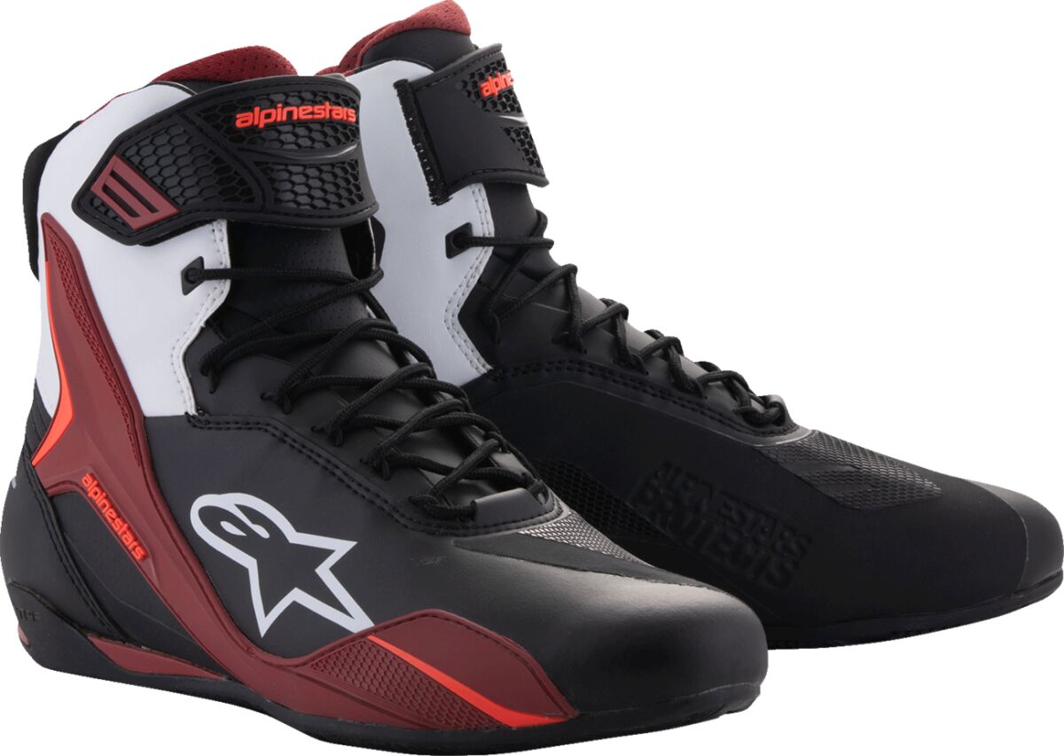 Jalatsid FASTER-4, must/valge/tumepunane, 9