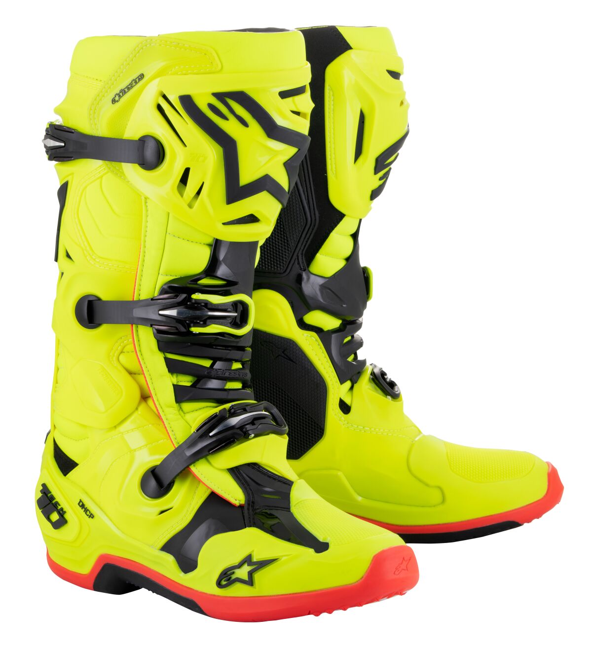 Saabas Tech 10, kollane/must/punane, 7