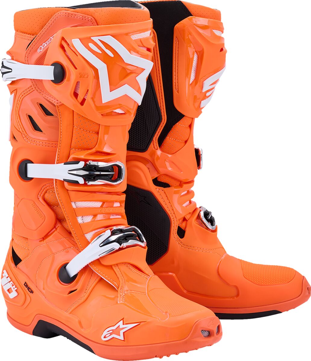 Saabas Tech 10 S-Vented, fluooranž/must/valge, 9