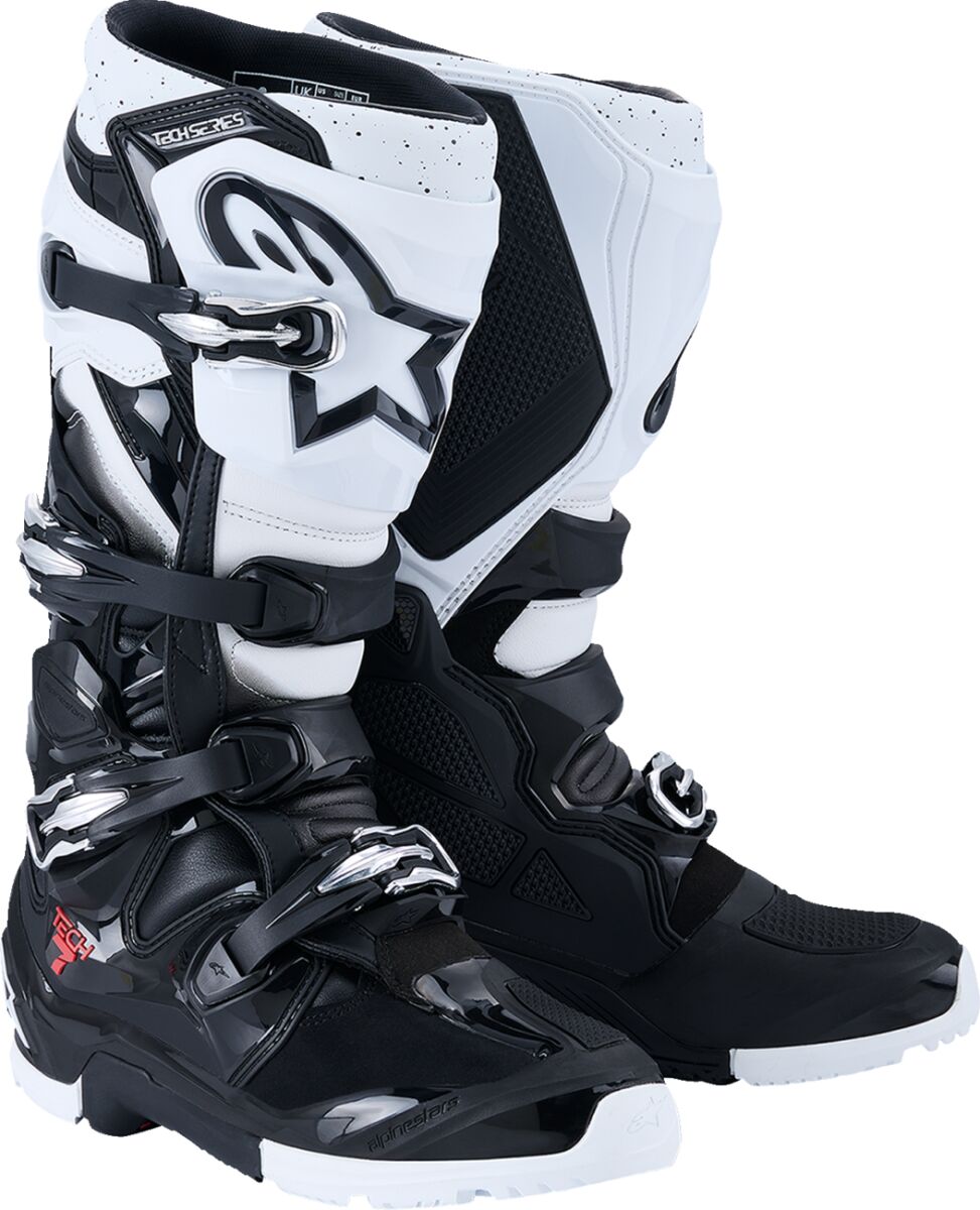 Saabas Tech 7 Enduro, must/valge, 11
