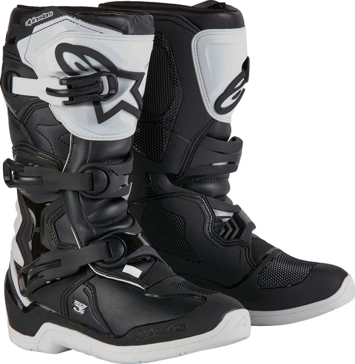 Saabas TECH3S, noorte, valge/must, 2