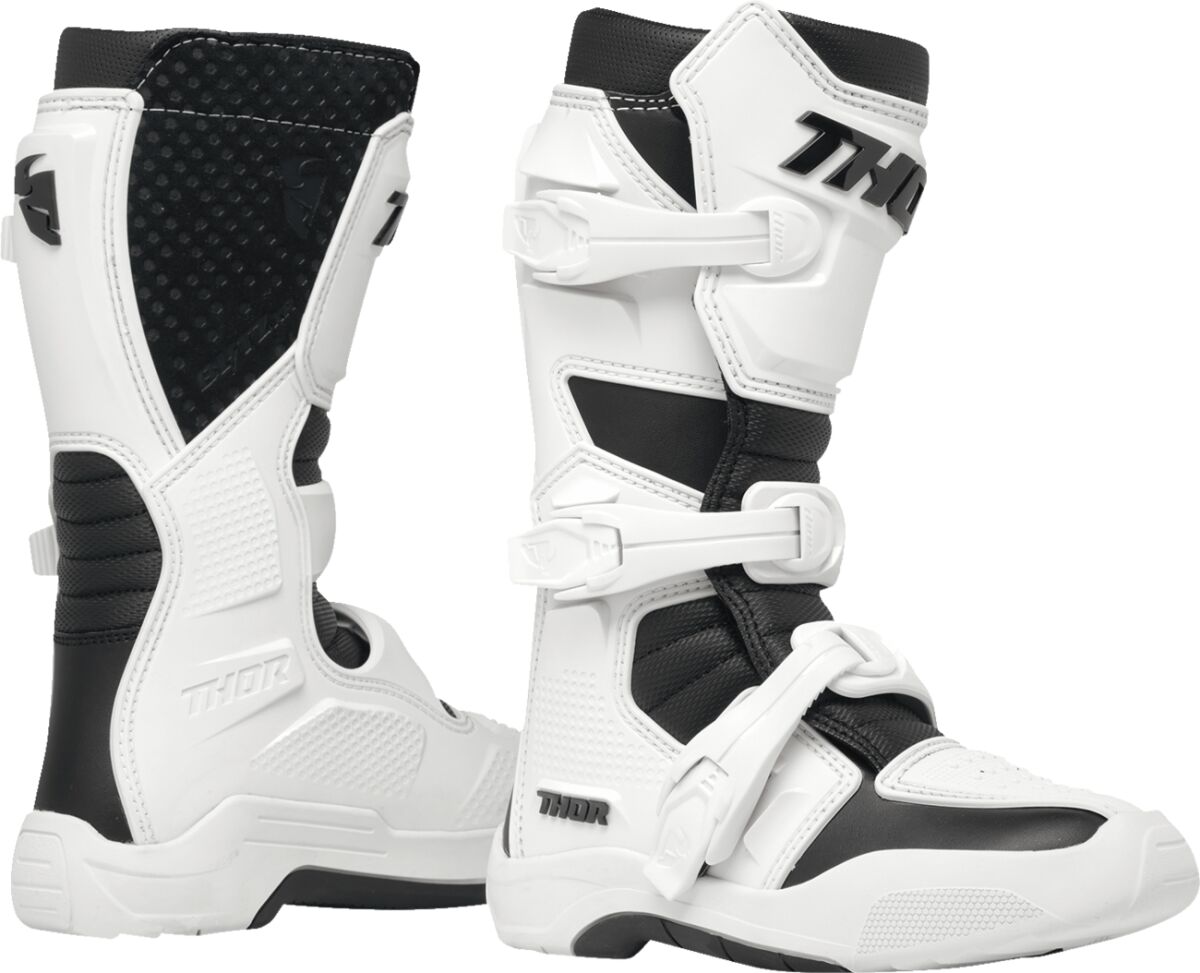 Noorte saabas Blitz XR, valge/must, 6