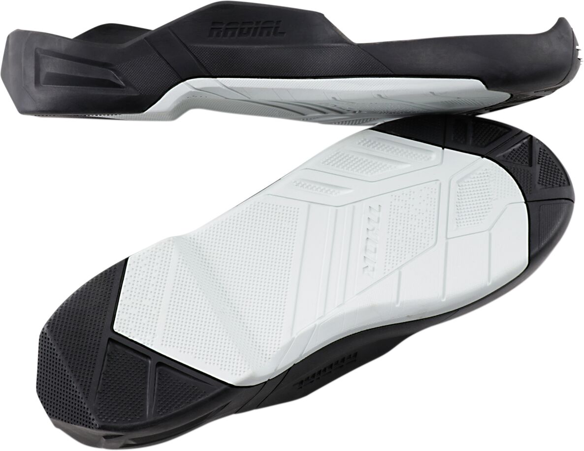 BOOT OUTSLRADIAL BK/WH 9