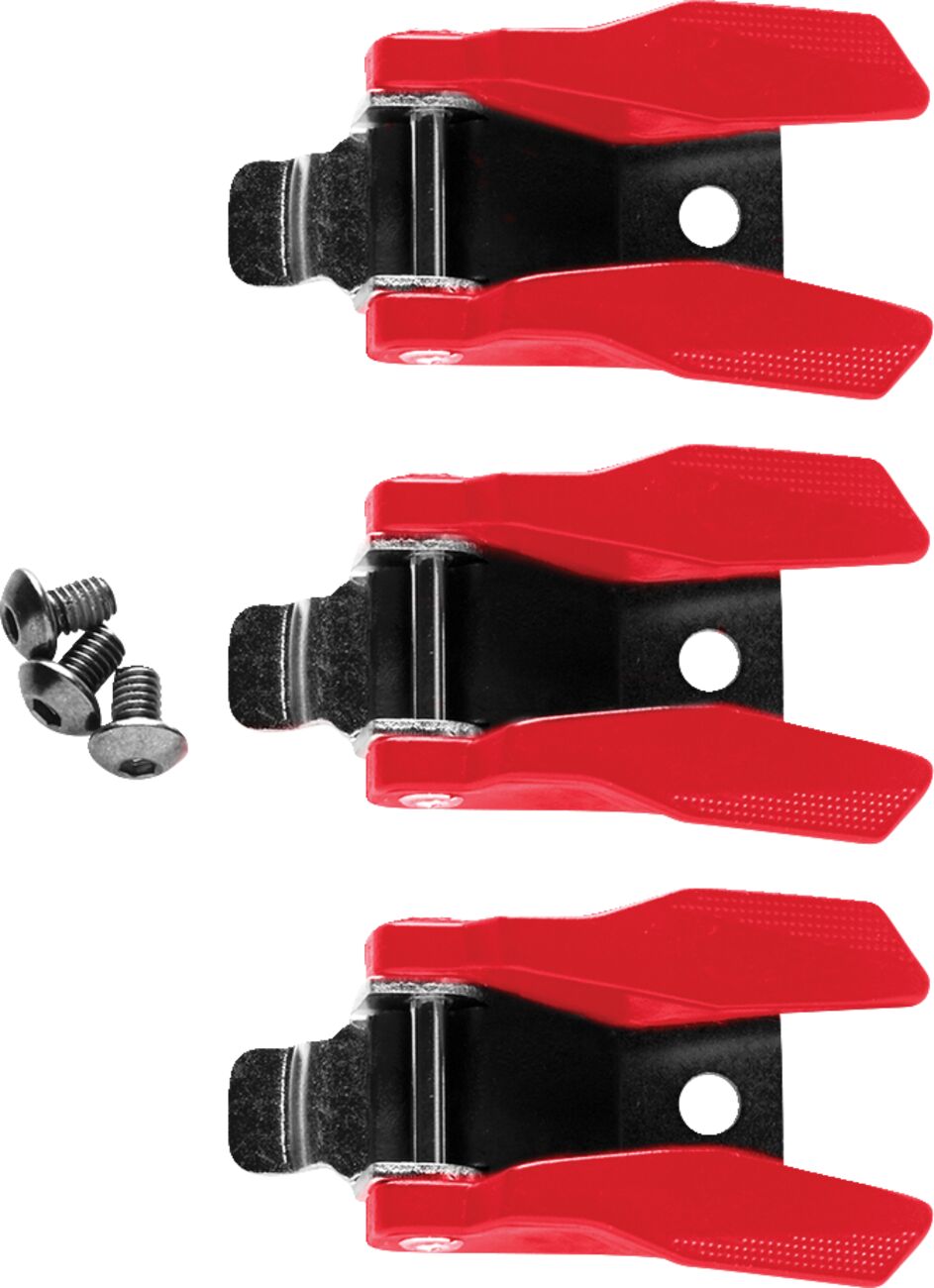 Pannalde komplekt Radial, punane