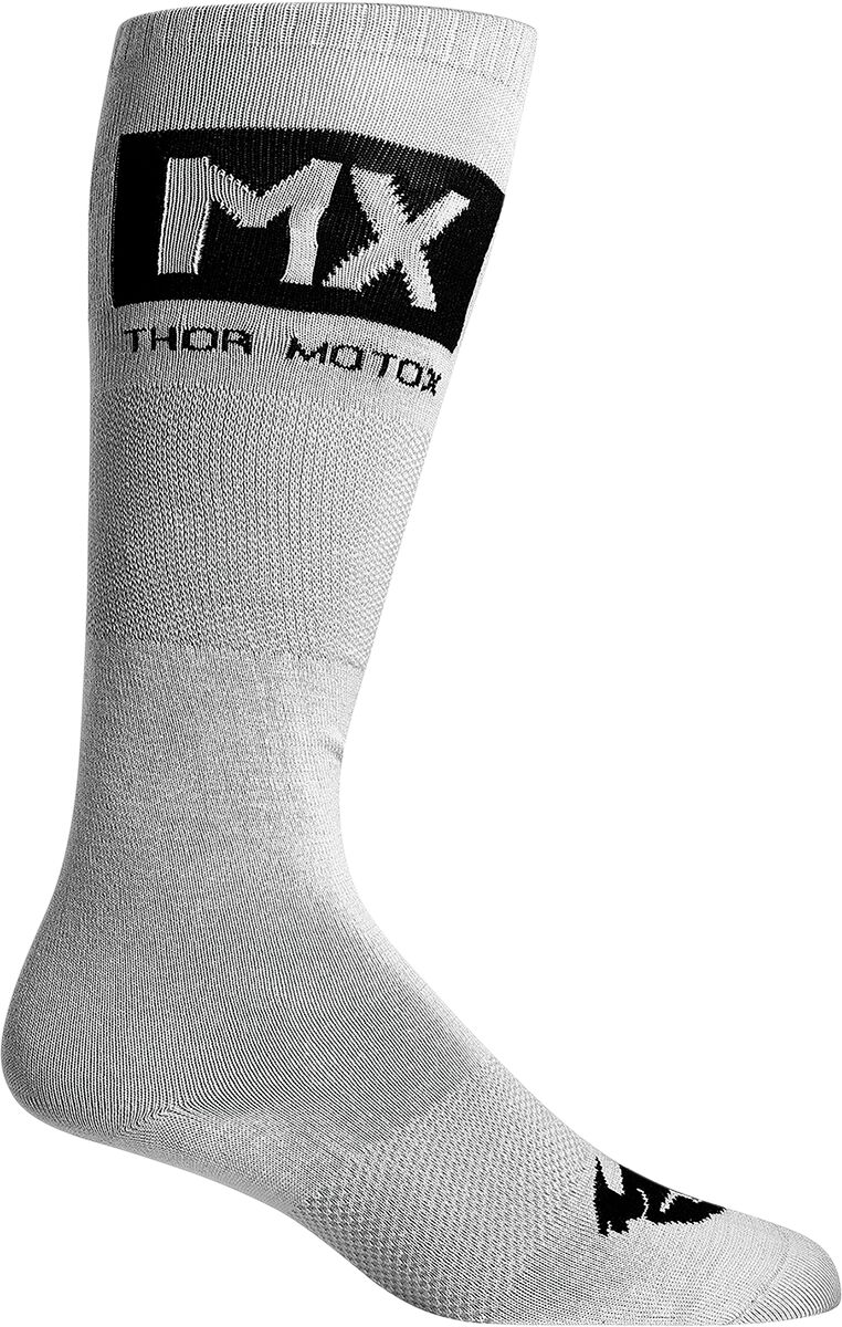 Noorte MX-sokid Cool, hall/must, suurus 1-6