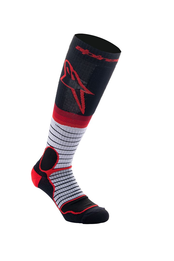 Sokid MX Pro, must/hall/punane, S