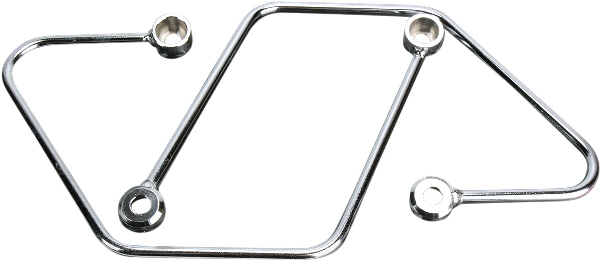 SADDLEBAG SUPPORT BRACKETS CHROME HONDA