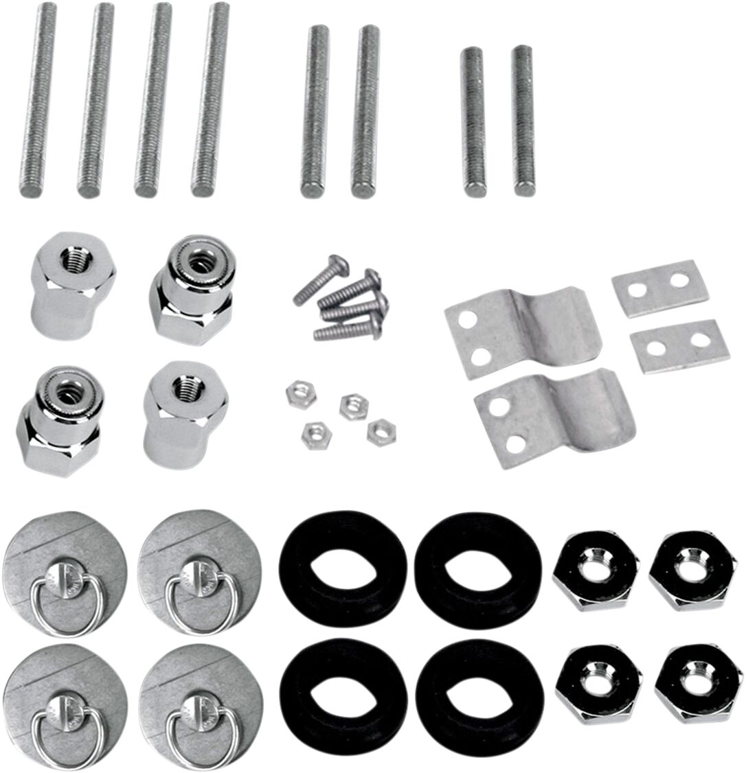 SPECIFIC FIT DOCKING POST FASTENER KIT CHROME