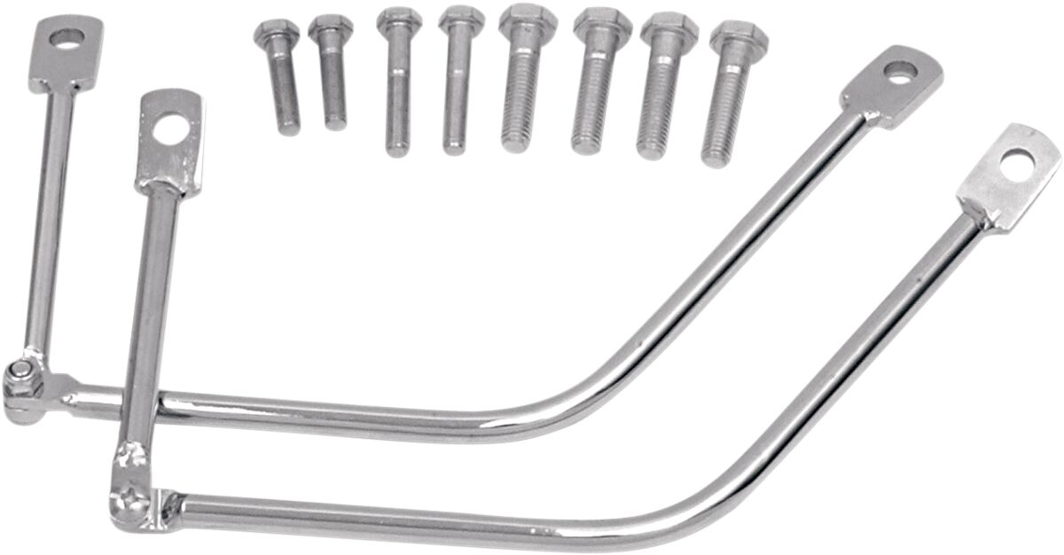 UNIVERSAL SADDLEBAG SUPPORT KIT CHROME