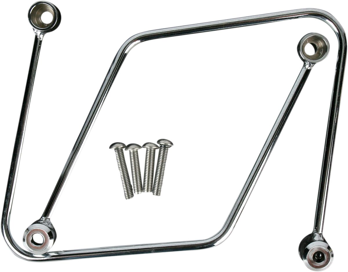 SADDLEBAG SUPPORT BRACKETS CHROME YAMAHA