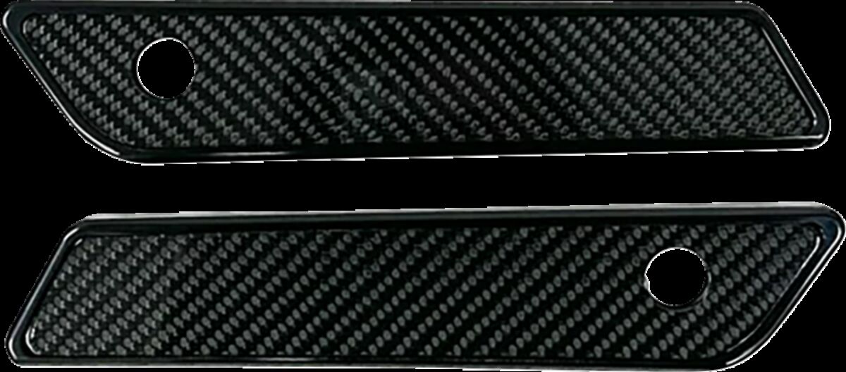 COVER SADDLEBAG LATCH SLIM LINE BLACK