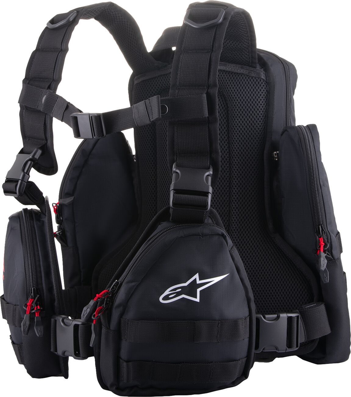 Kott Techdura Tactical, must/valge