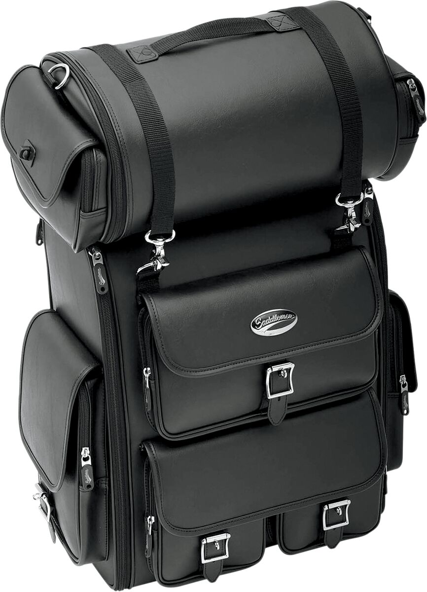 SISSY BAR BAG EXPRESS TEXTILE BLACK