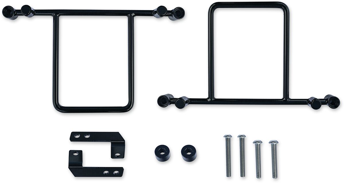 BRACKETS SADDLEBAG SUPPORT BLACK