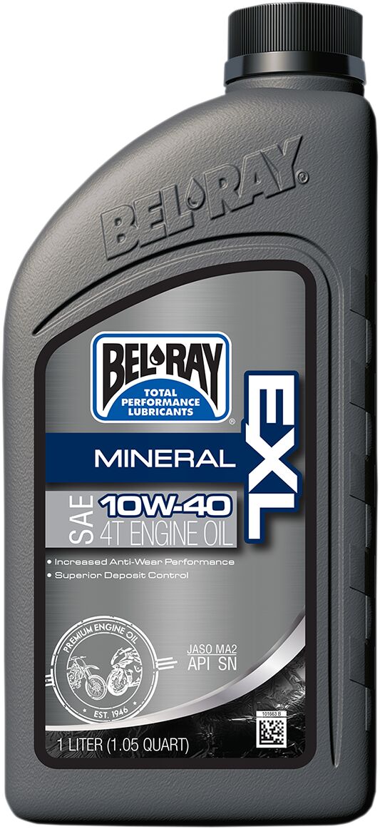 EXL mineraalne 4-STROKE mootoriõli 10W-40, 1 liiter