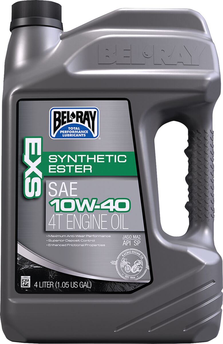 Mootoriõli EXS Synthetic Ester 4-STROKE 10W-40, 4 liitrit