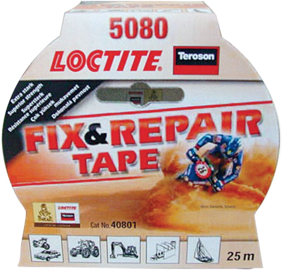 LOCTITE 5080 FIX AND REPAIR TAPE 25M GRAY