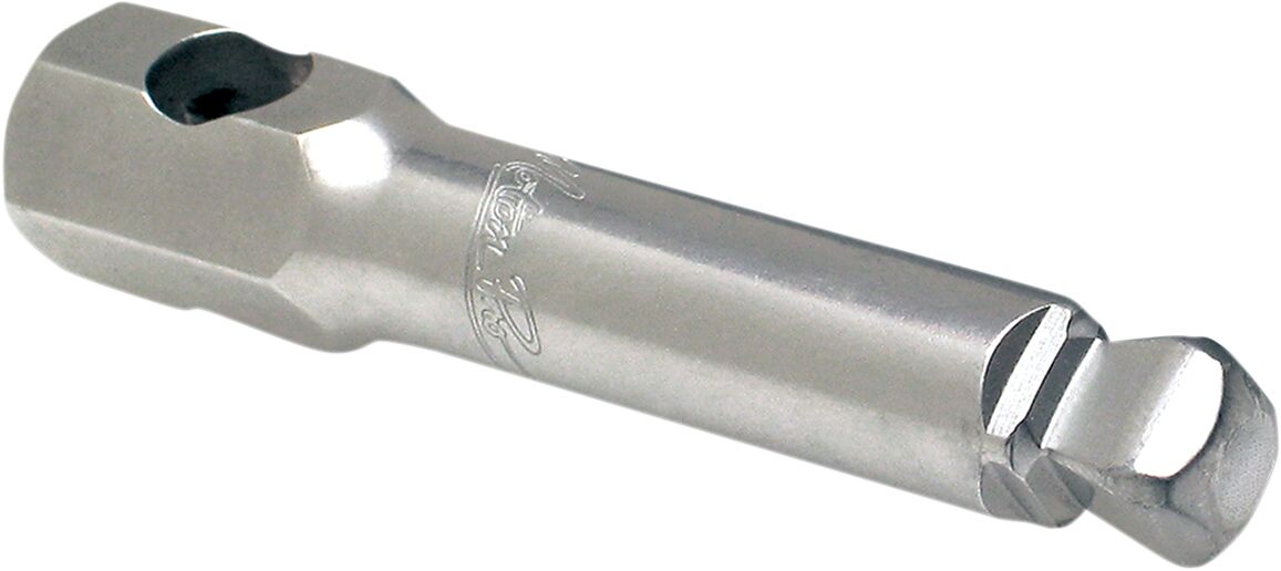 Pöörlev padrunipikendus 3/8", naturaalne/kroom