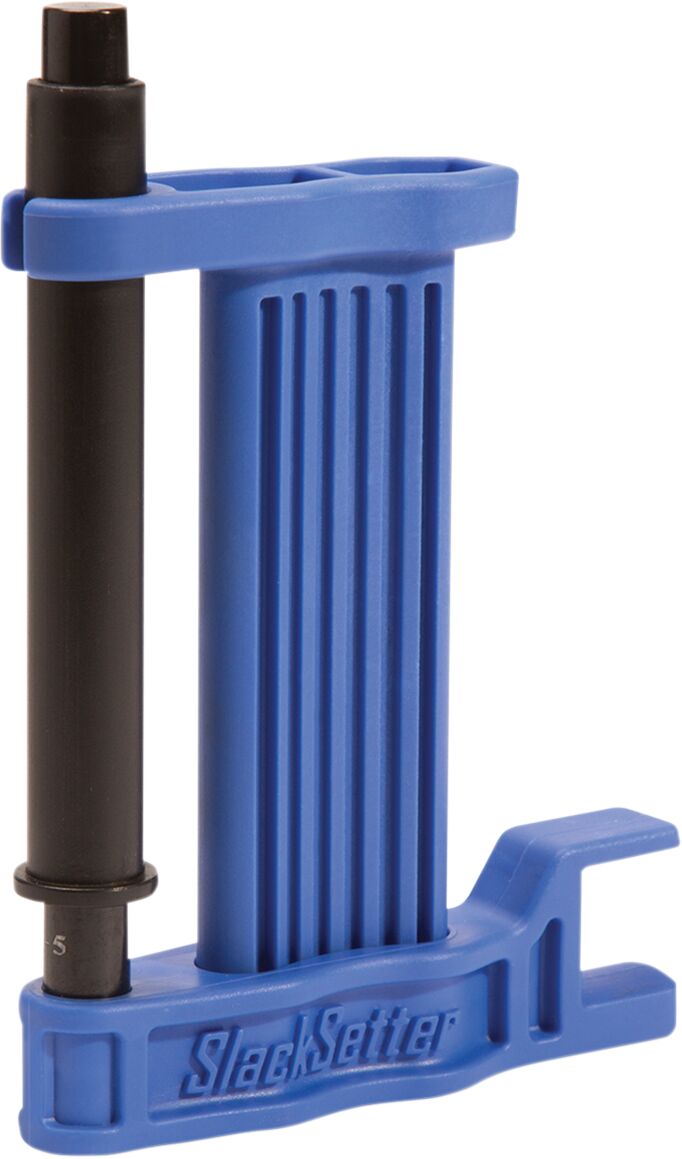 CHAIN SLACK SETTER LIGHTWEIGHT ALUMINUM-NYLON BLUE-BLACK
