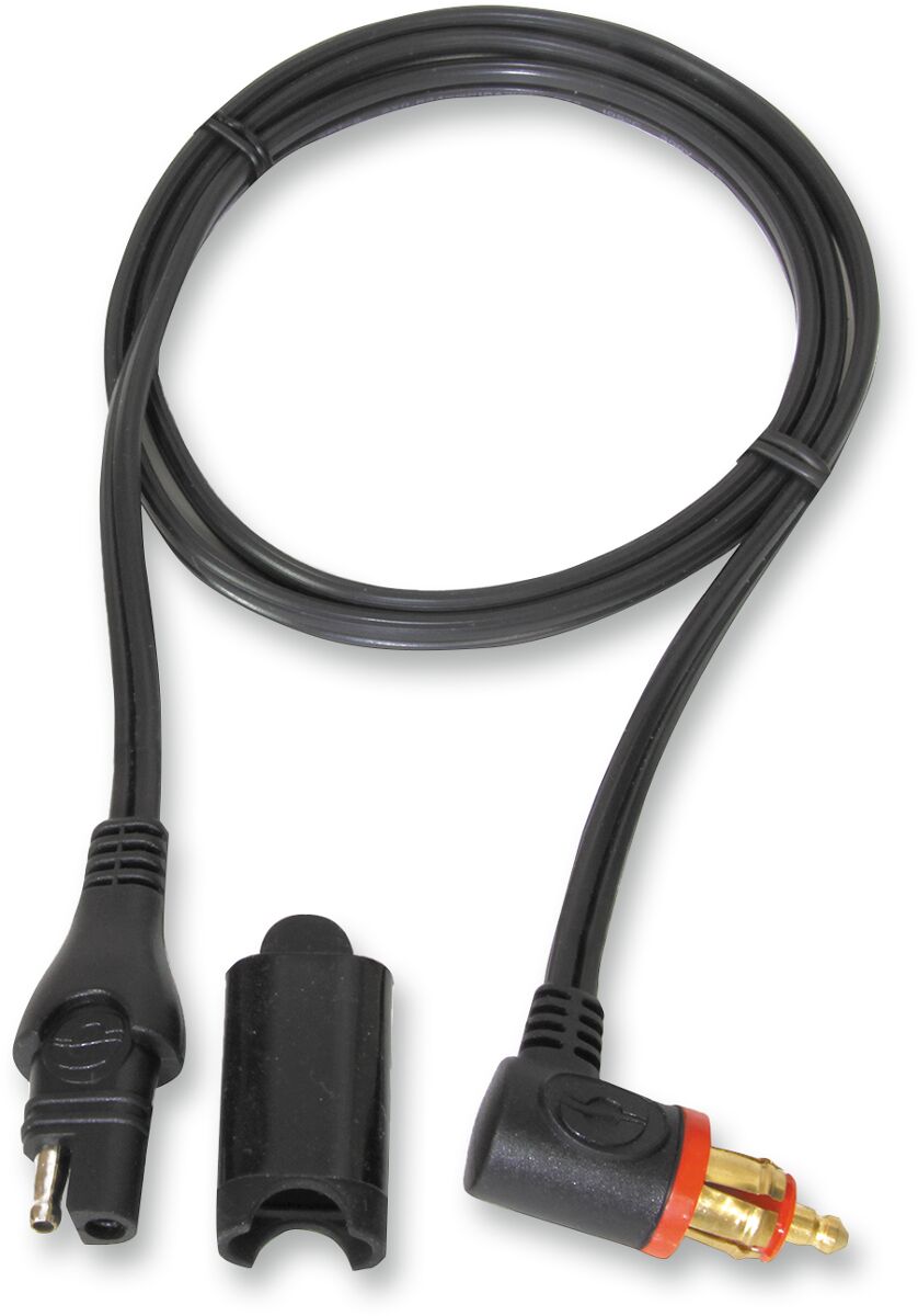 Adapter SAE-lt mootorratta 90° pistikule, pikk