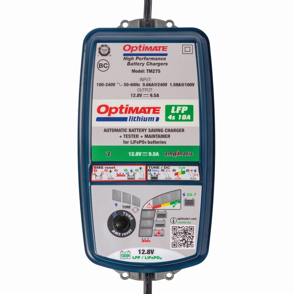 OptiMate Lithium LFP 4S 10A