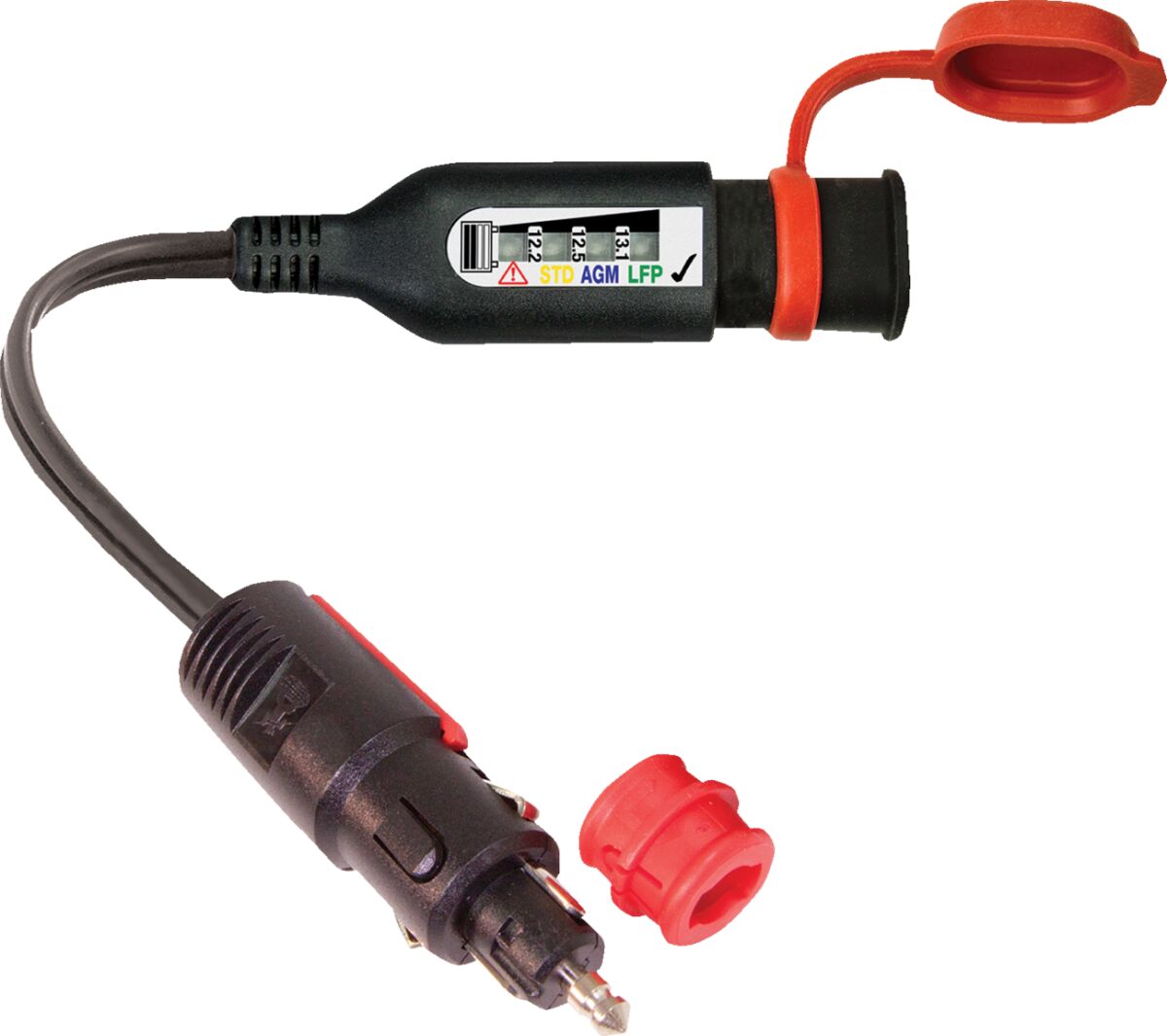 Pingetester 4LED, auto/DIN