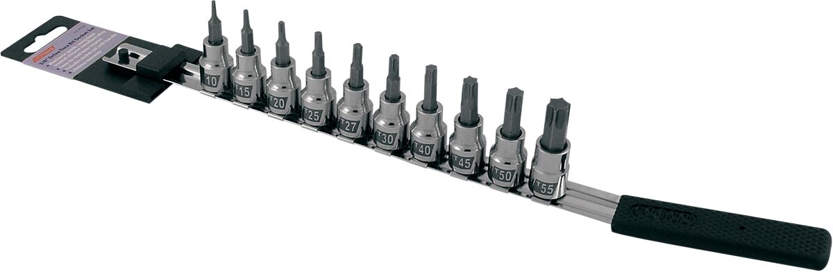 CruzTools padrunotsakute komplekt, Torx, 10 osa