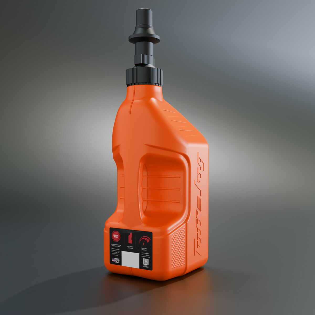 Kanister Tuff Jug, vaateriba, Ripper-kork, 10L, oranž