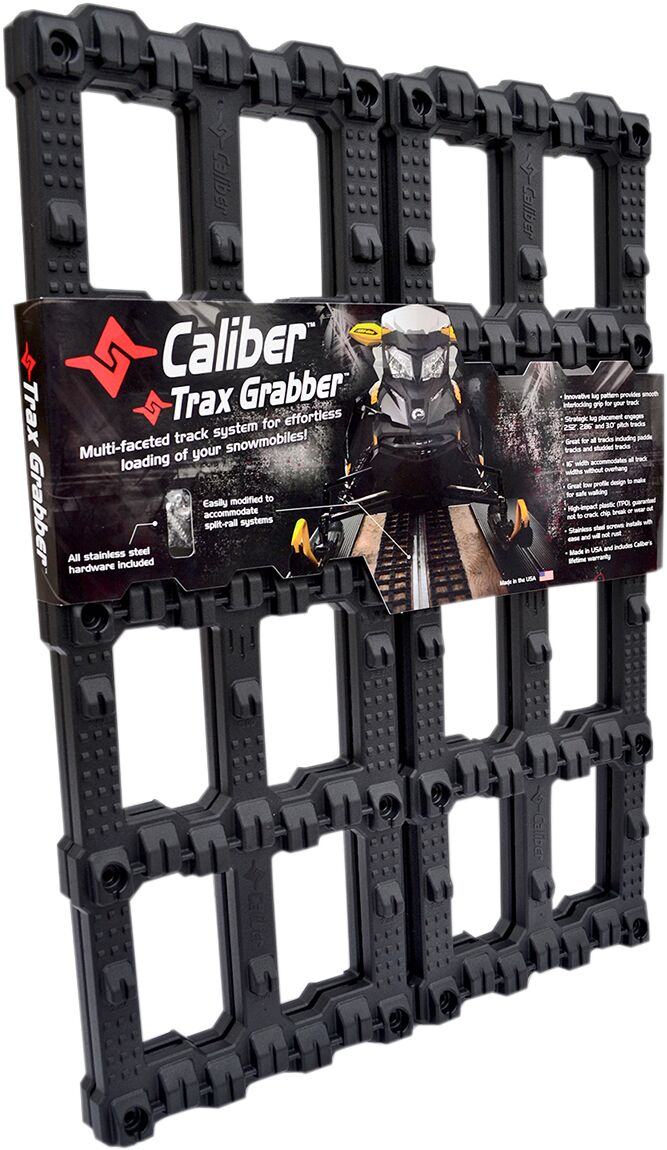 TRAILER GRIP TRAX GRABBER® 55 CM L X 40 CM W DOUBLE SET BLACK