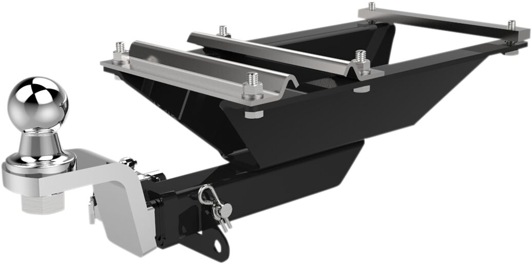 RECIEVER TRAILER HITCH CHROME/BLACK