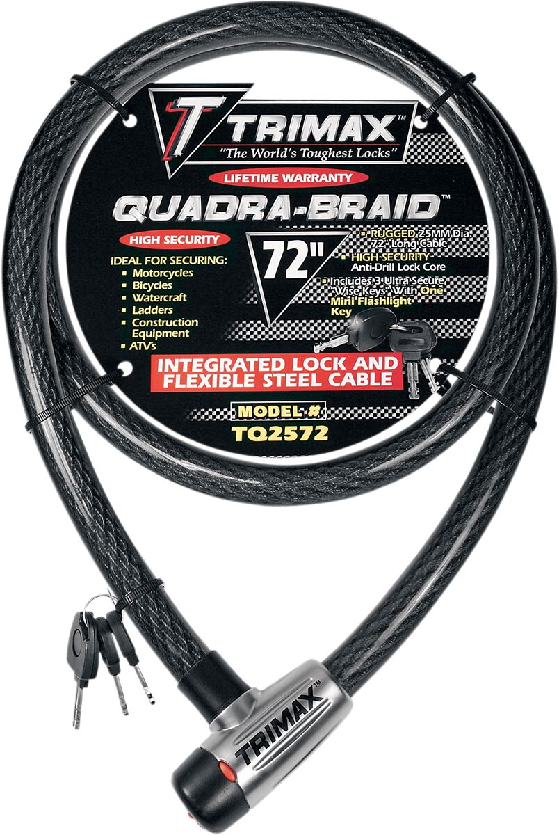 Trimax trosslukk Trimaflex Quadra Braid 72'X25MM