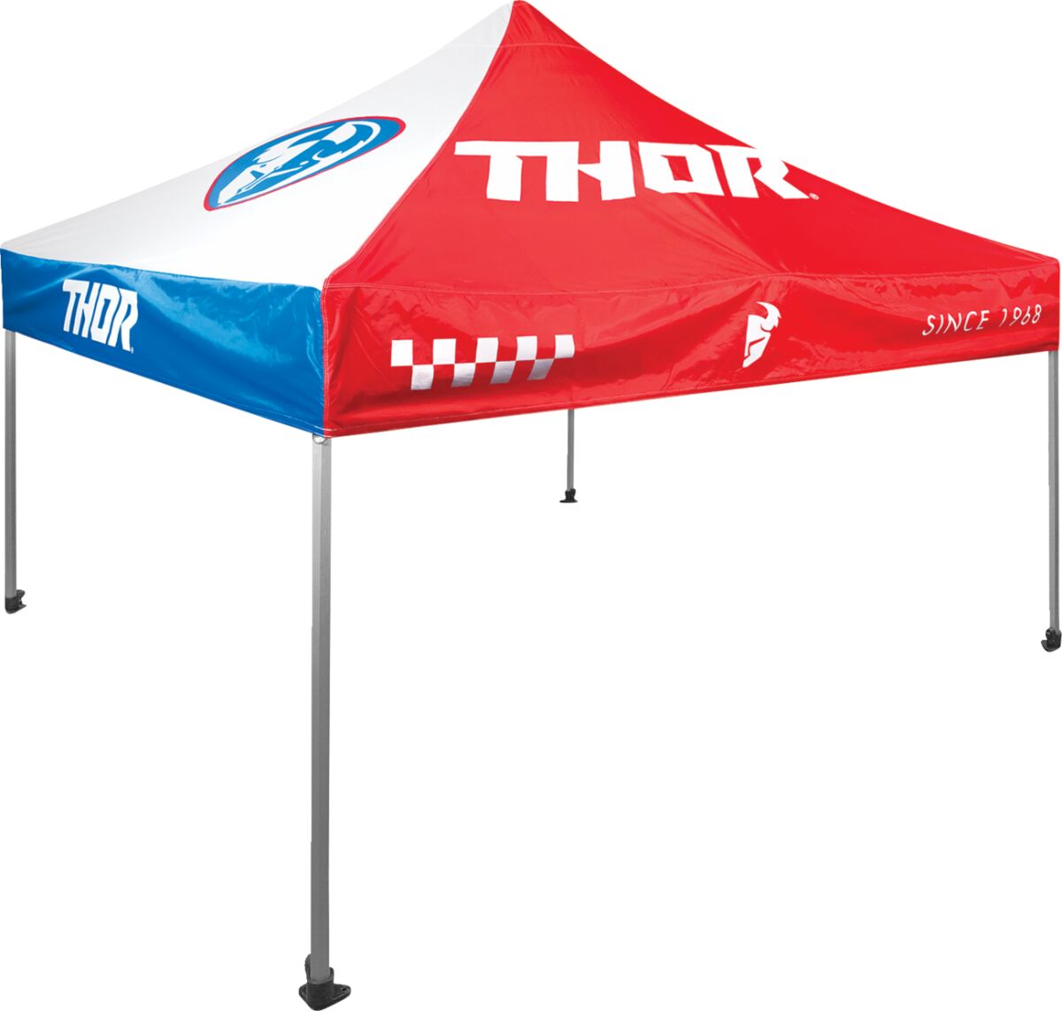 Replacement Canopy Top - 10' x 10' - Red/White/Blue