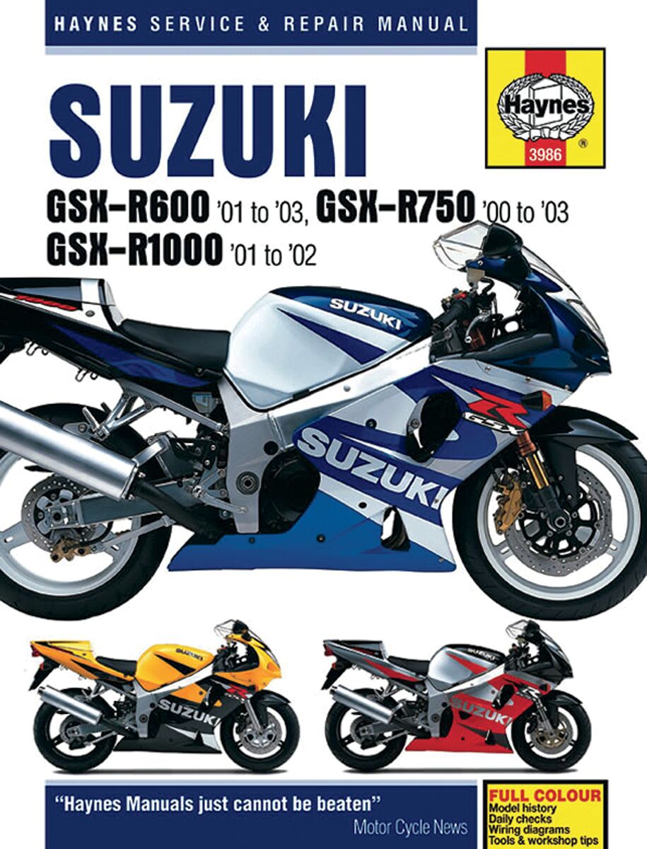 Käsiraamat HAY SUZ GSXR