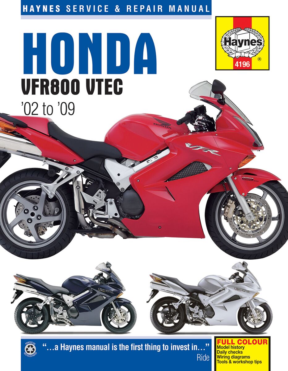 Käsiraamat Honda VFR800
