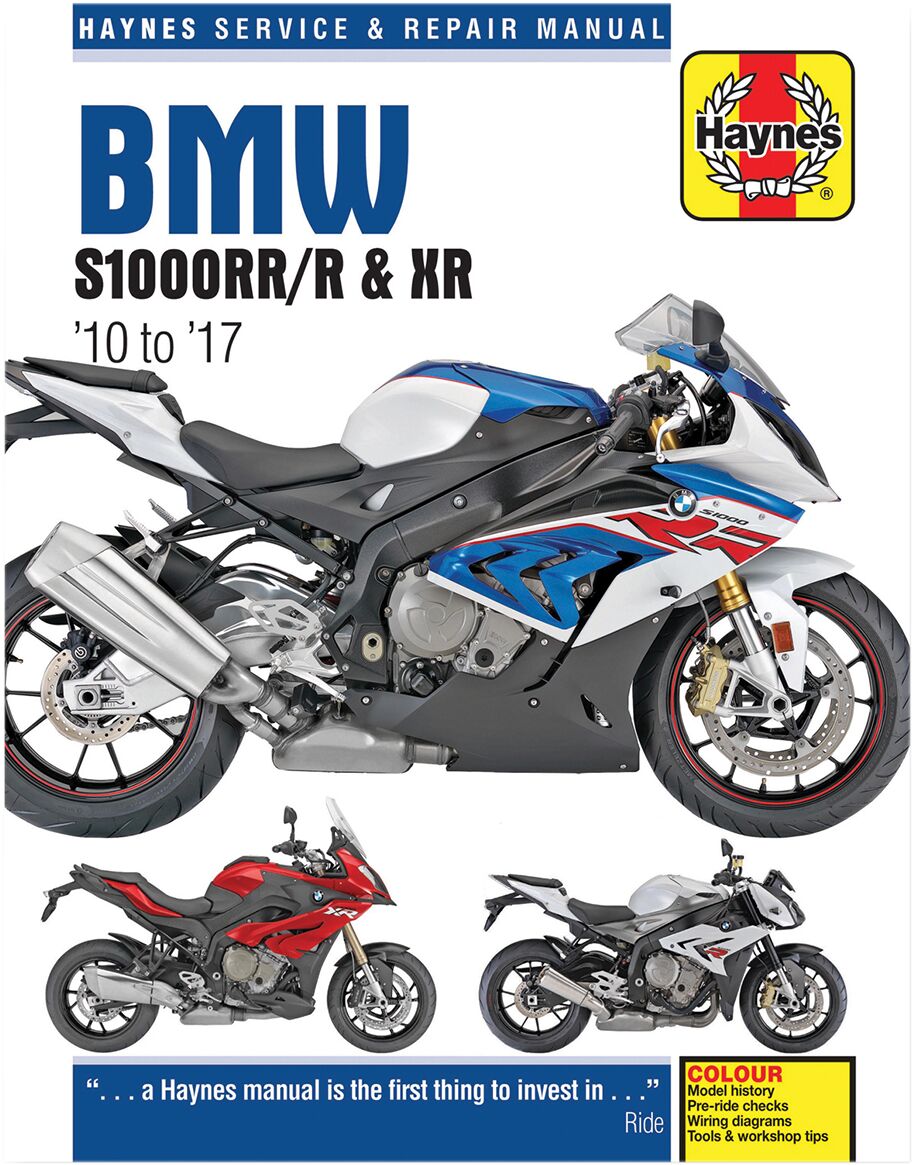 Käsiraamat BMW S1000 10-17