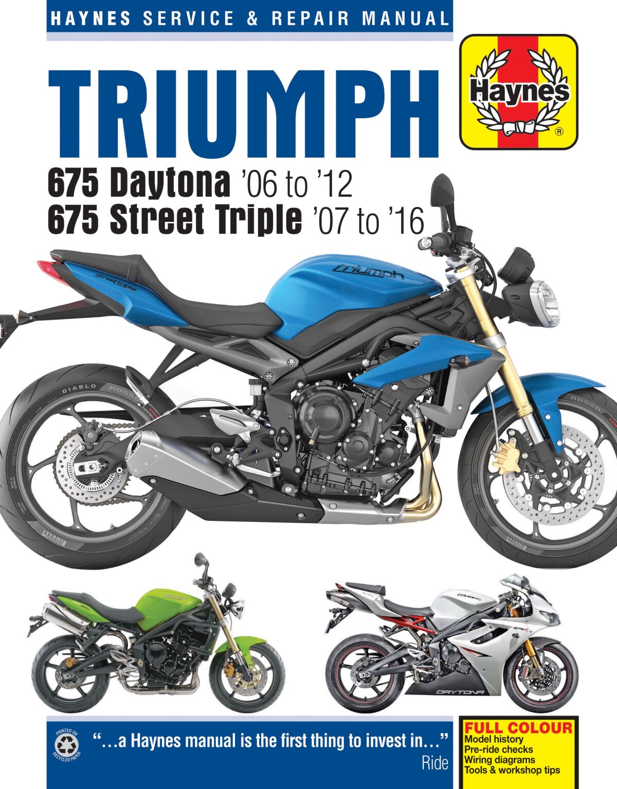 Triumph 675 (06 -16)