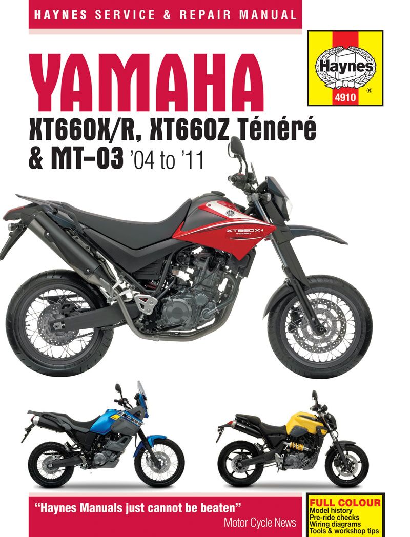 Yamaha XT660 ja MT-03 (04-