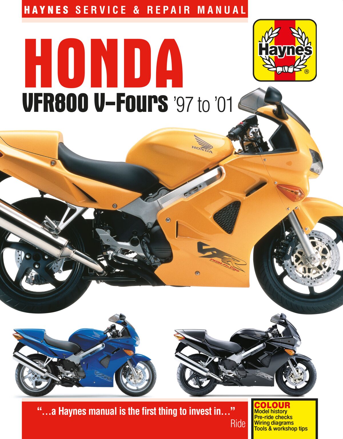 Honda VFR800 uuendus (97-0