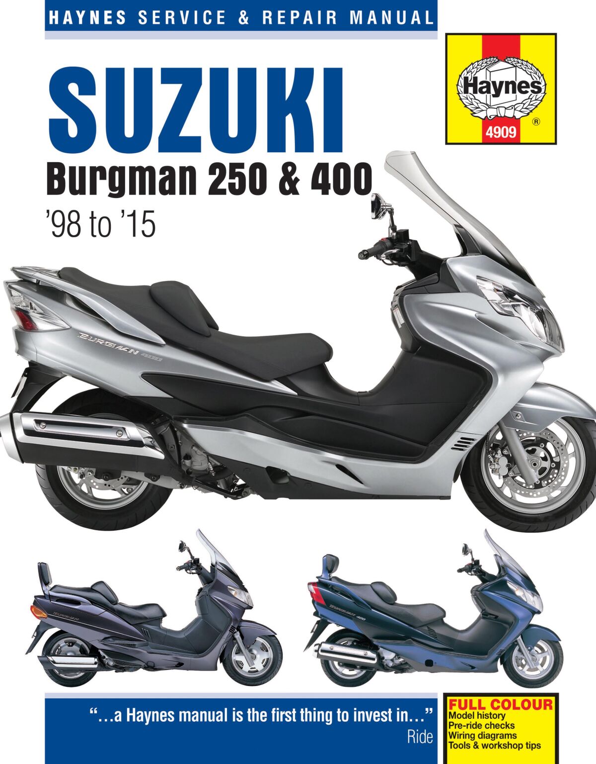 Suzuki Burgman 250 ja 400