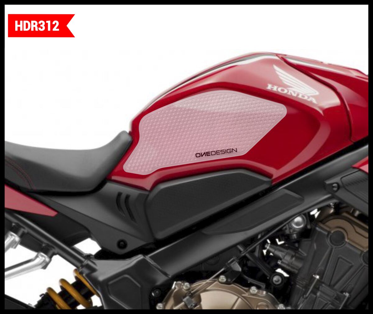 Paagi haardepadi CBR650RR, läbipaistev